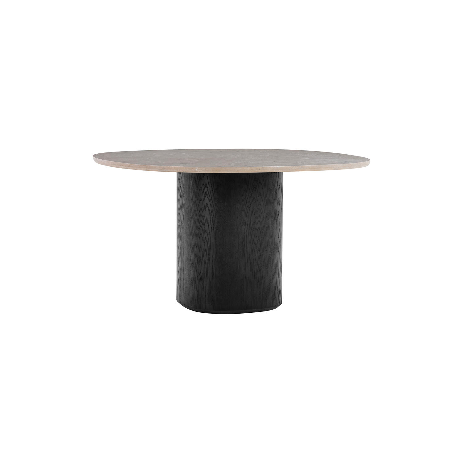Ovata spisebord, Jura Grey limestone/black oak