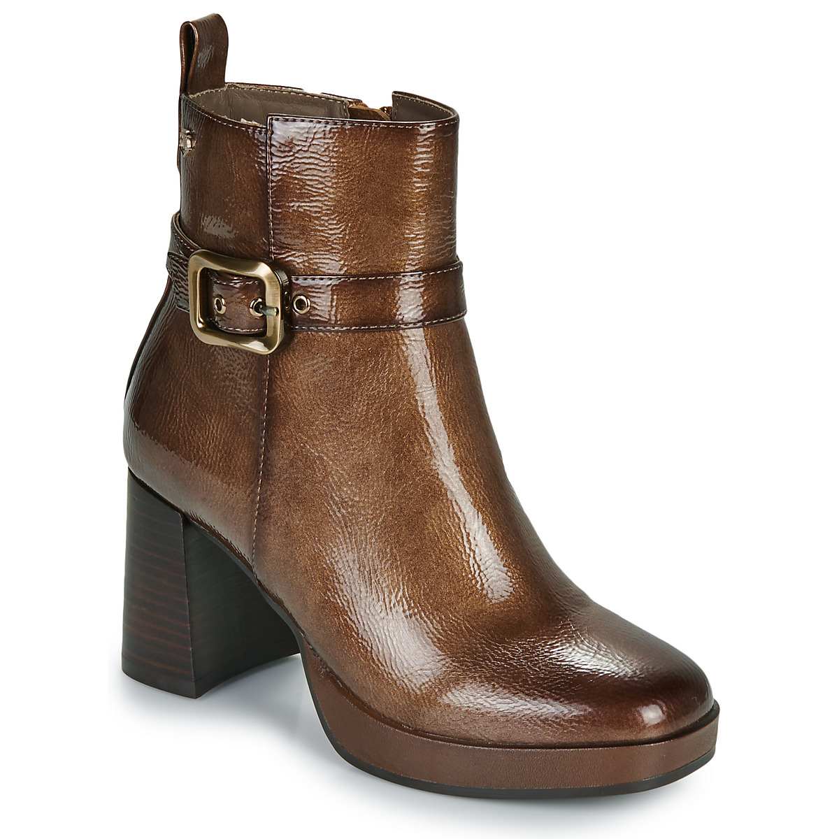 Carmela - 162533-TAUPE-PATENT - Taupe / Varnish