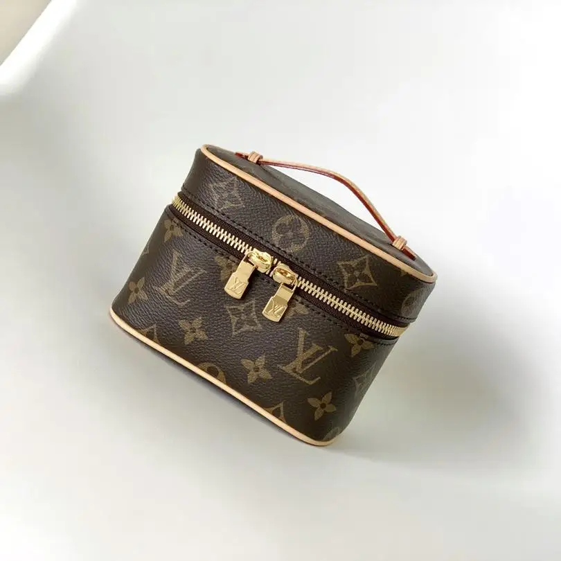 Louis Vuitton LV  Nice Leather Cosmetic Handbag M42265&M44495&M44936