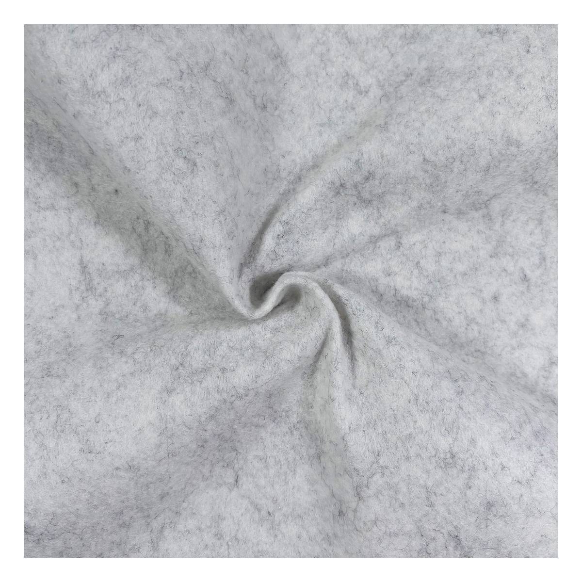 Light Grey Felt Fabric by the Metre