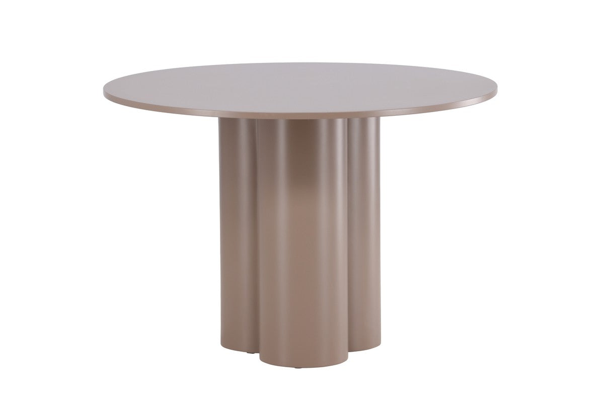 Rebellenclub Grenaa Eetkamertafel - ø110cm - Donkerbruin