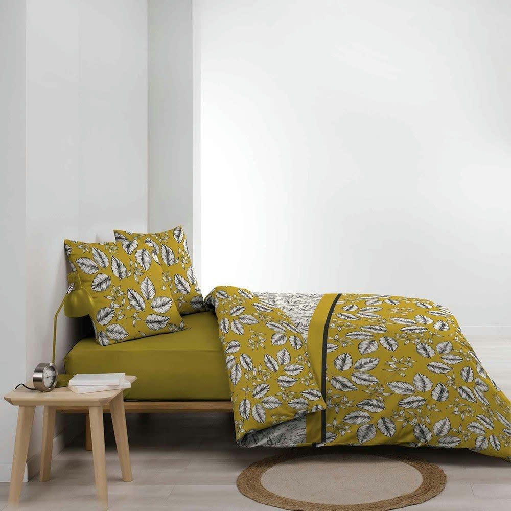 - Parure de couette 100% coton imprimée 260x240 2 taies