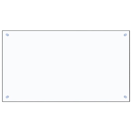 NNEVL Kitchen Backsplash Transparent 90x50 cm Tempered Glass