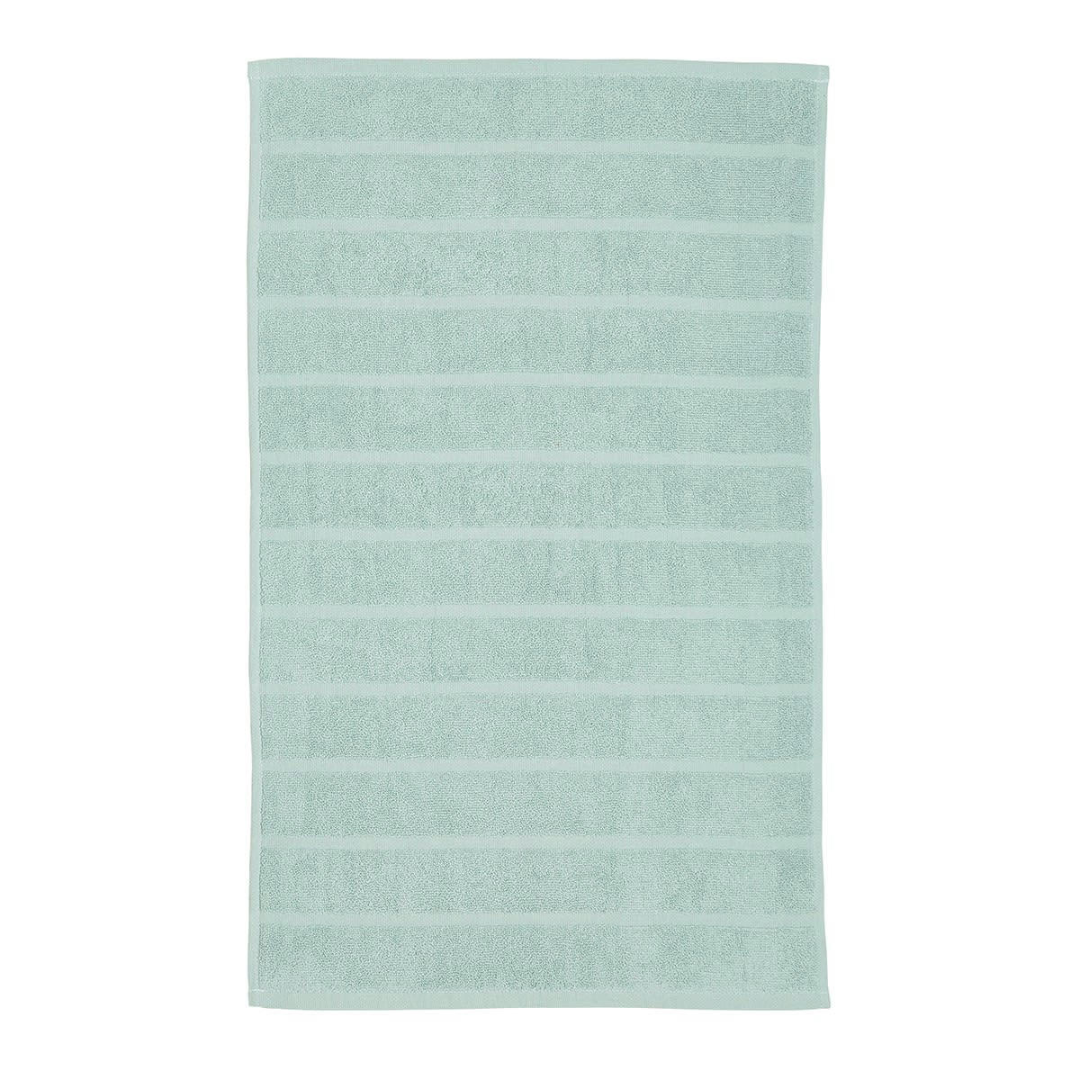 ESSENTIAL - Tapis de bain uni en Coton Vert 50x80 cm