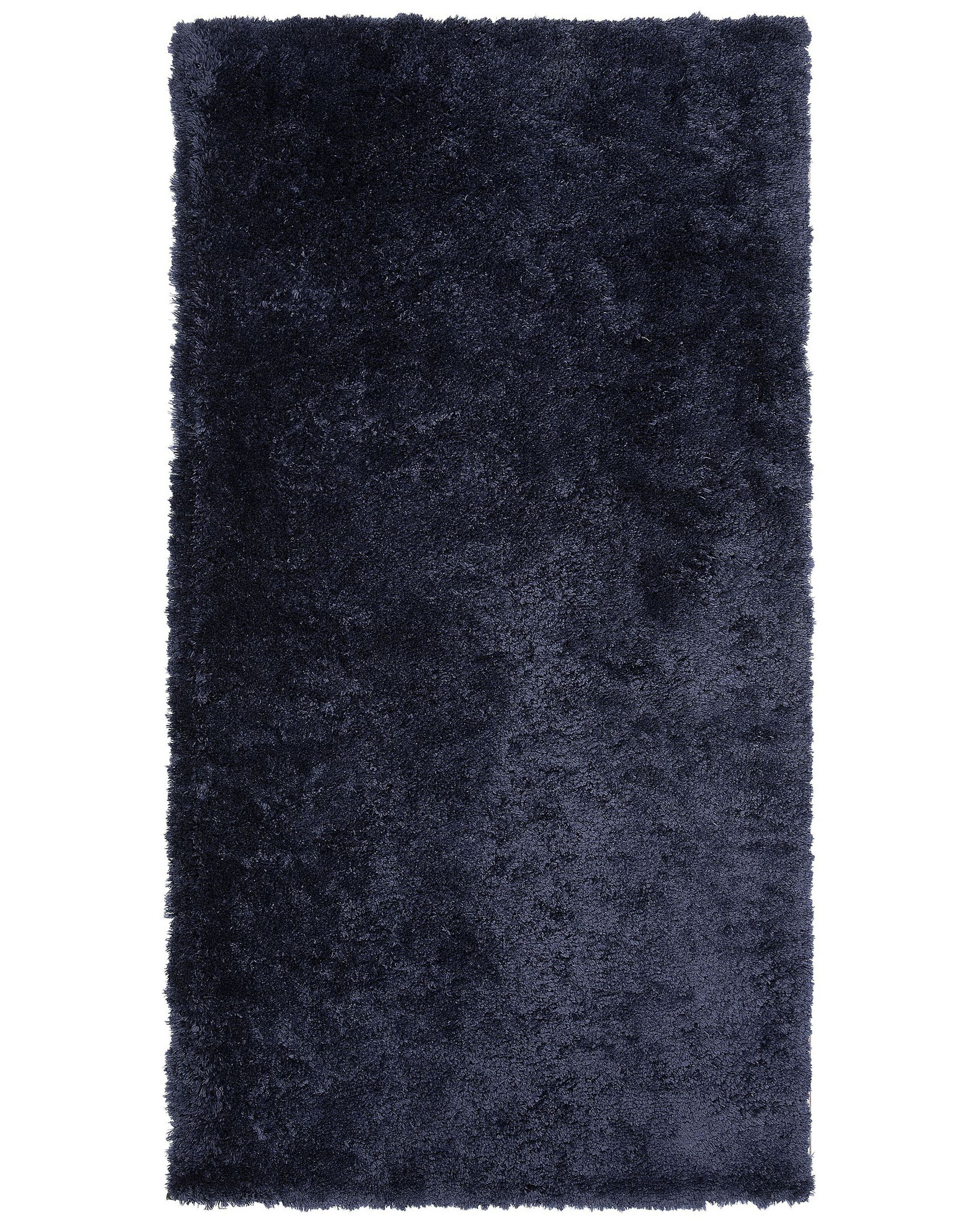 Dywan shaggy gruby 80x150 cm niebieski