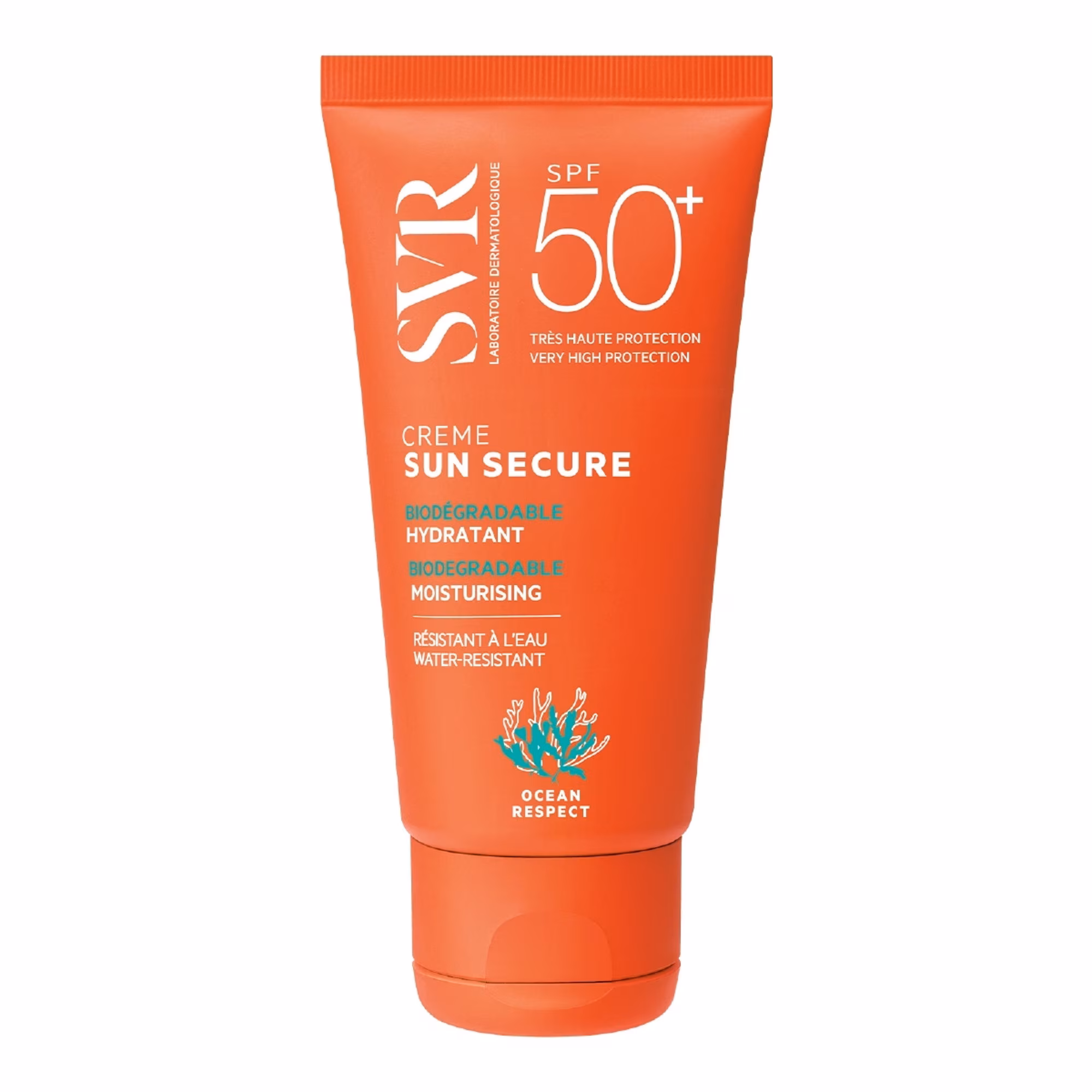 SUN SECURE CREME SPF50 Crème confort fini invisible