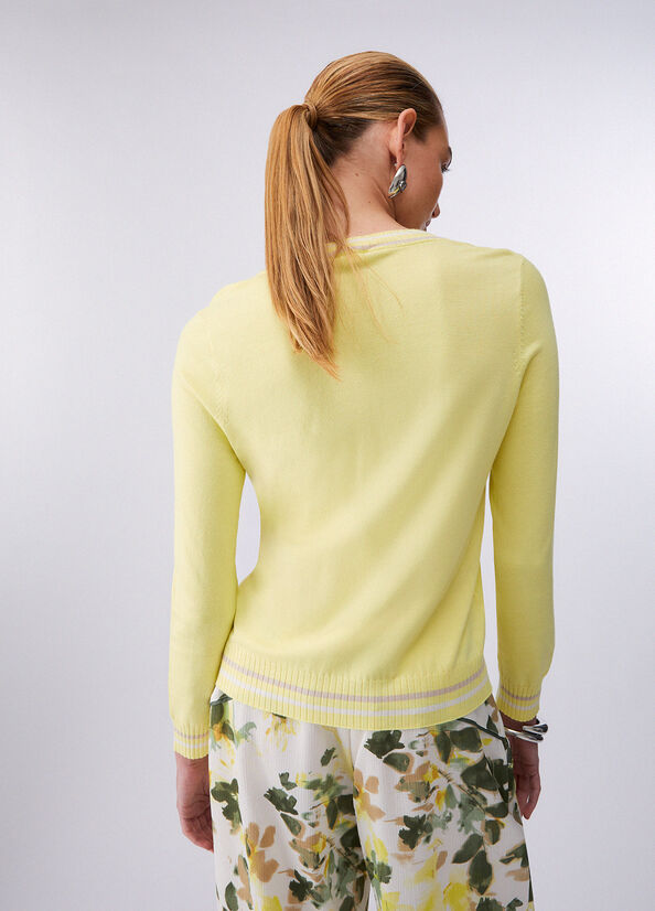 Maglia con scollo a V