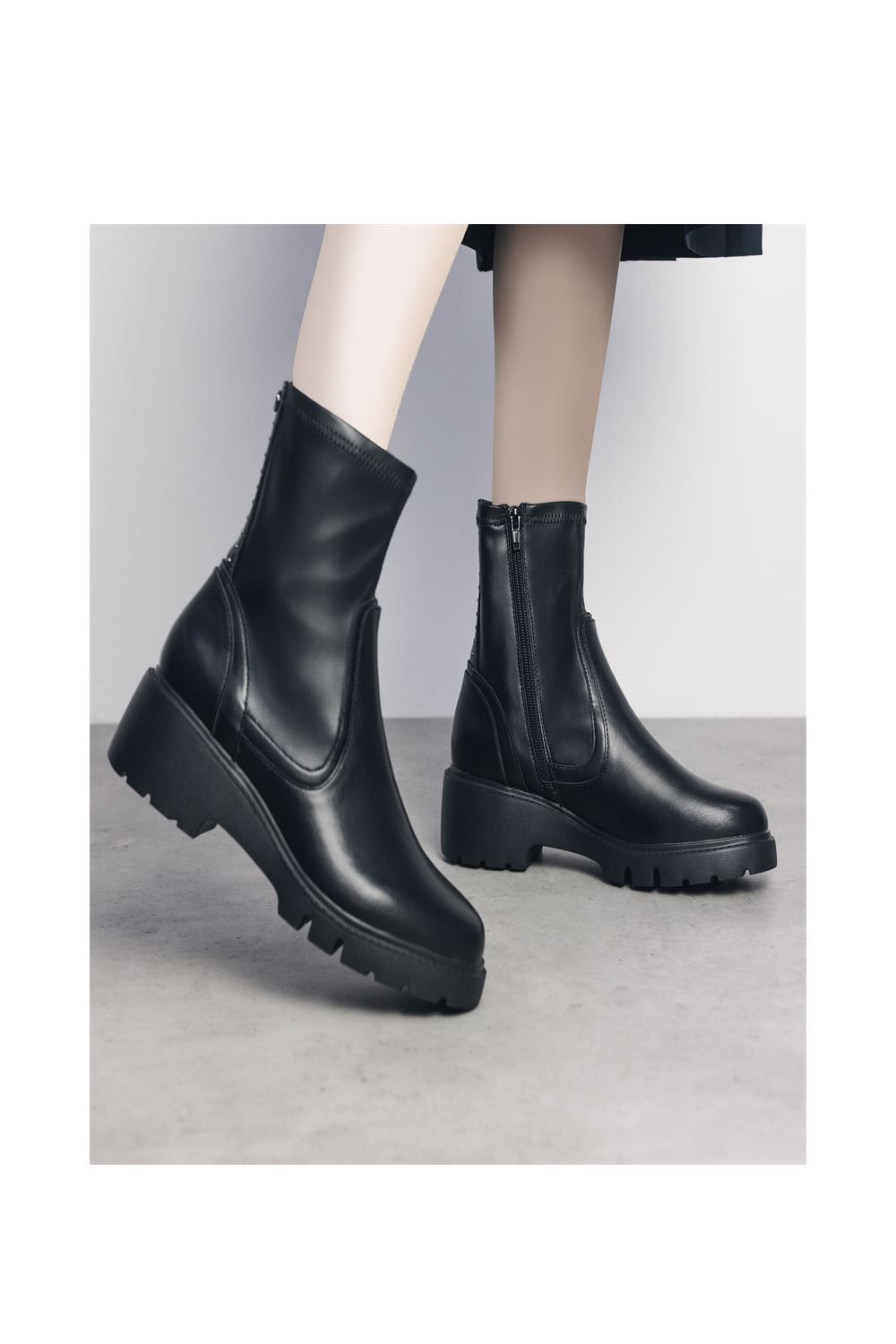 Moda In Pelle Arvert' Porvair Ankle Boots