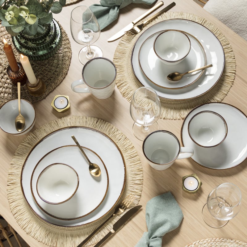 Serviesset Toscane - wit - 32-delig - 8 persoons