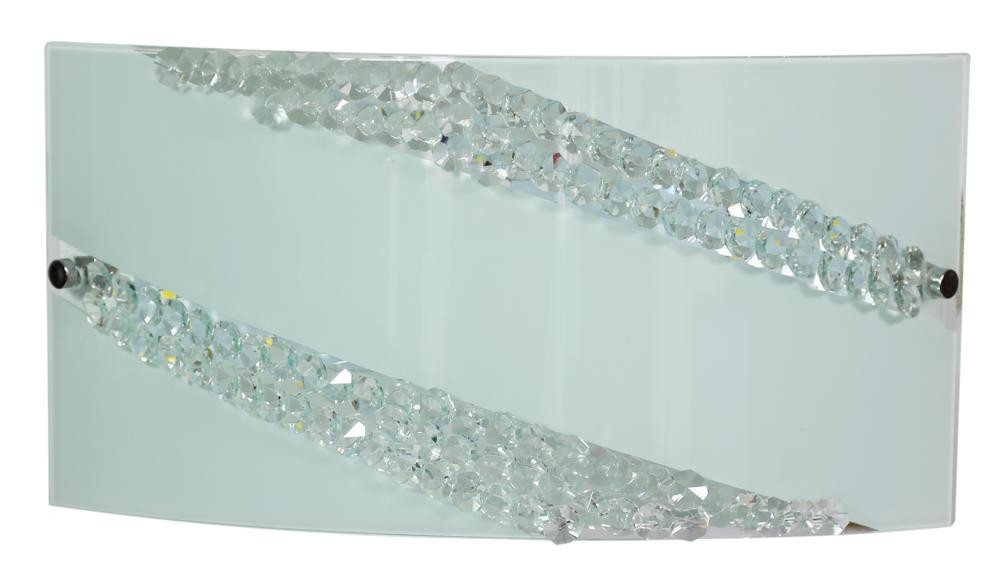 Plafon MISTERYprostokątny biały LED 1x12W 33cm lm IP20 Candellux