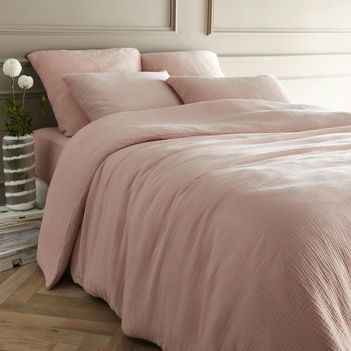 Housse de couette gaze de coton biologique, Yafa