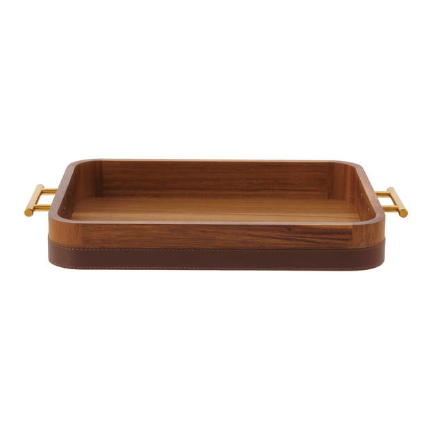 BANDEJA 42 CM X 27 CM ACÁCIA LORD