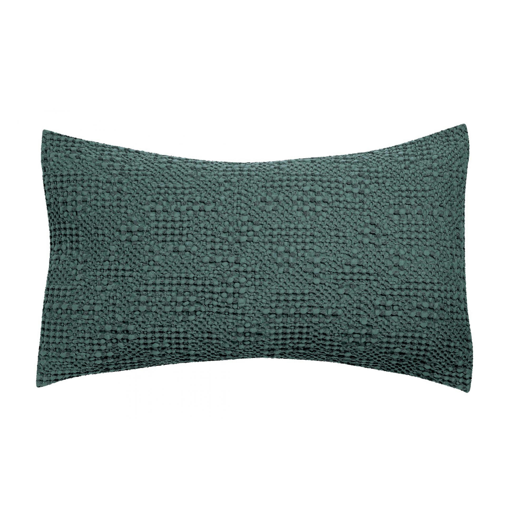 TANA - Coussin   en coton prusse 40 x 65
