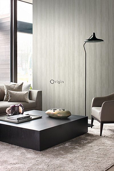 Origin Wallcoverings papier peint rayé beige 53 cm x 10.05 m