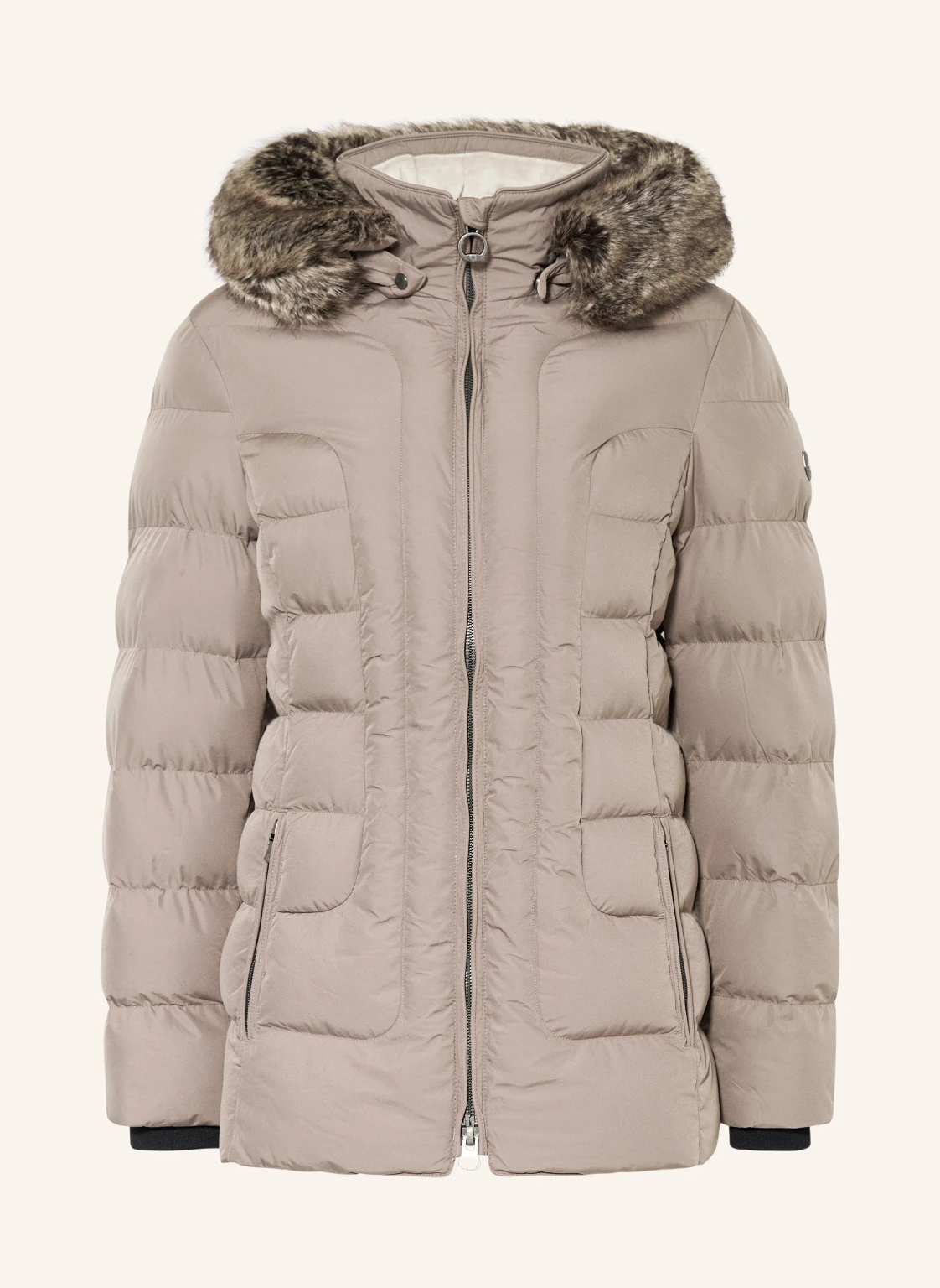 WELLENSTEYN Steppjacke BELVITESSE MEDIUM mit abnehmbarem Kunstfell