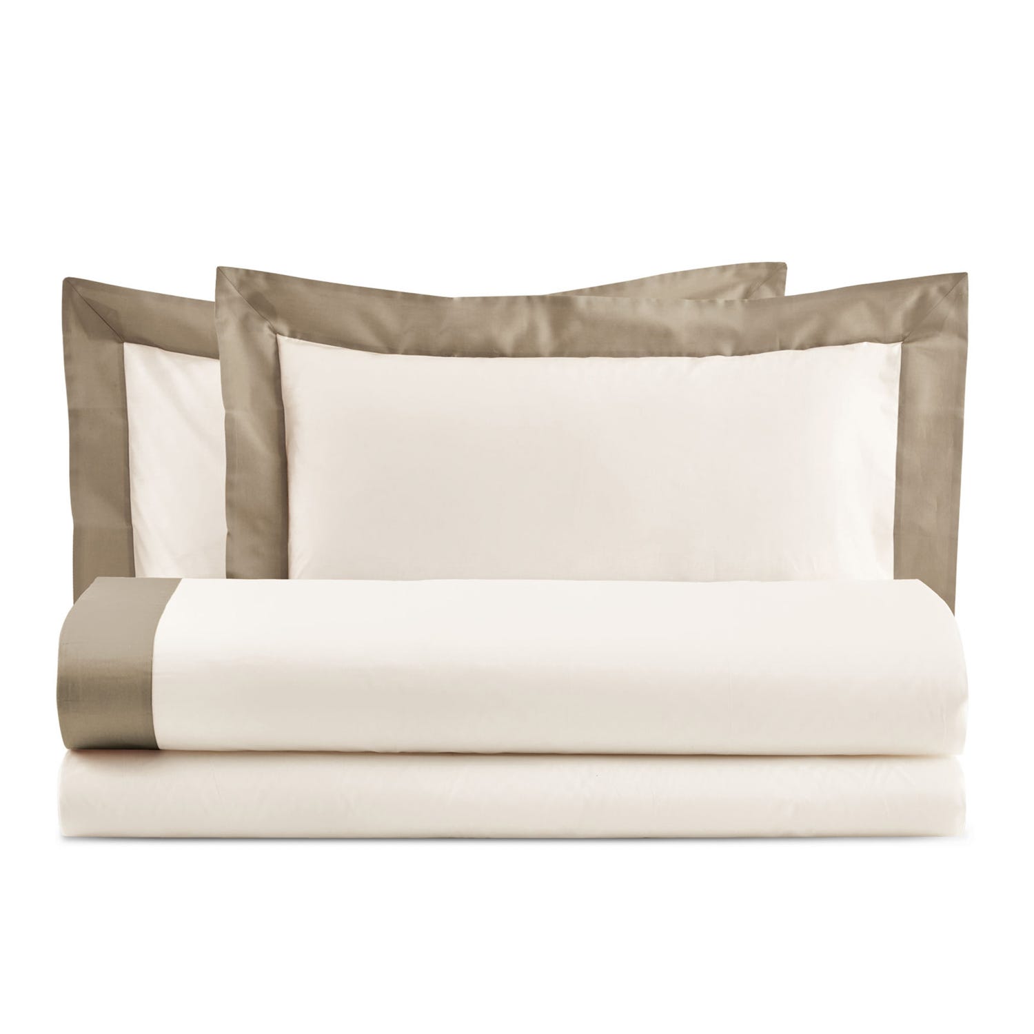Completo letto matrimoniale Sharon marrone Biancoperla