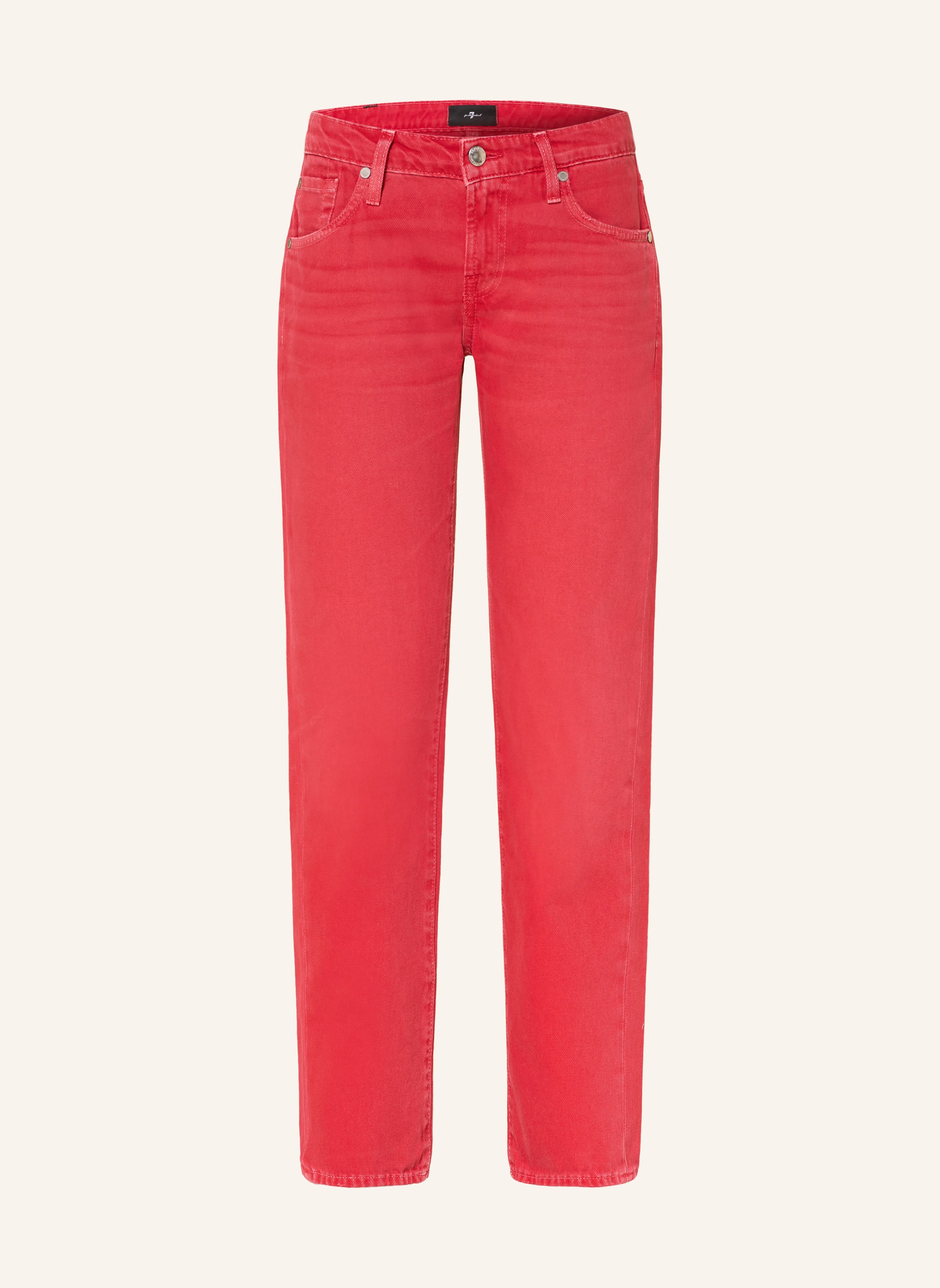 7 for all mankind Straight Jeans LOW CIGARETTE