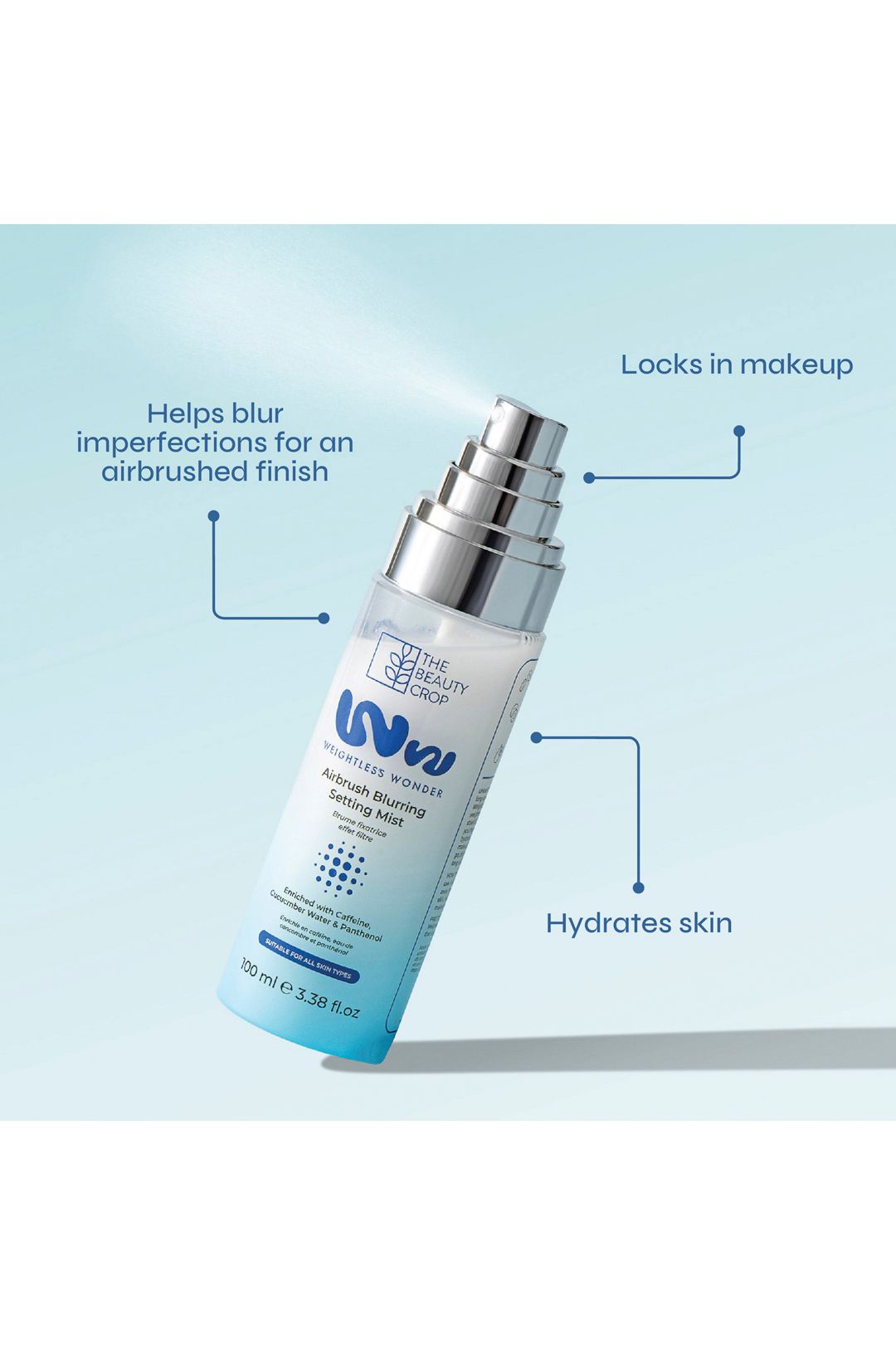 The Beauty Crop Weightless Wonder Setting Mist 100ml