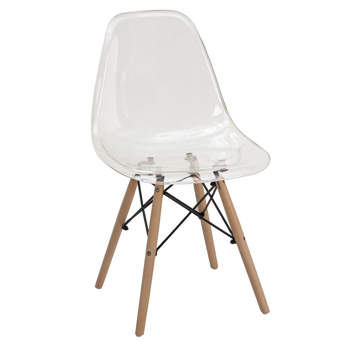 Cadeira Woody Transparente