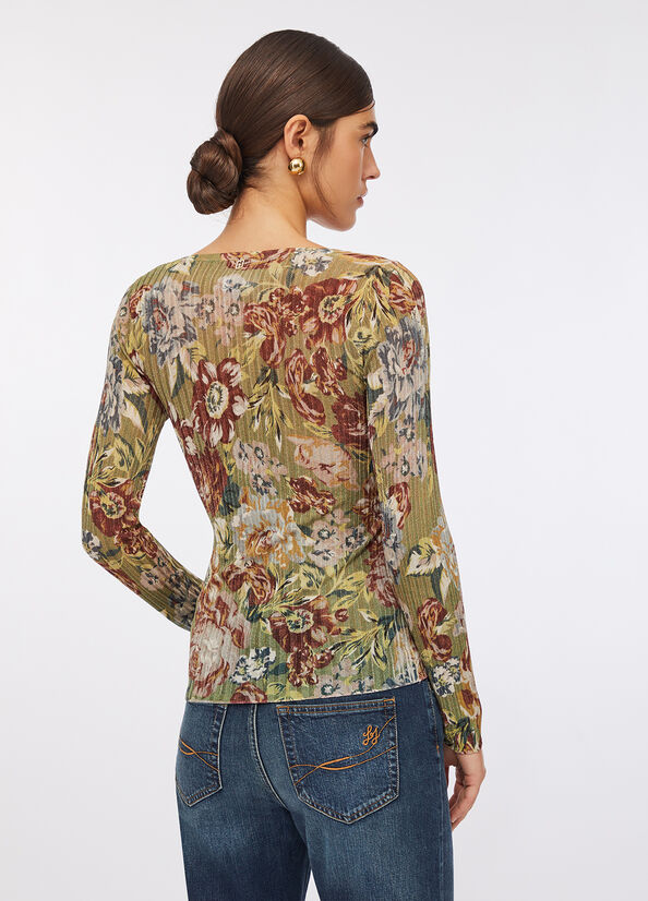 Maglia con scollo a V