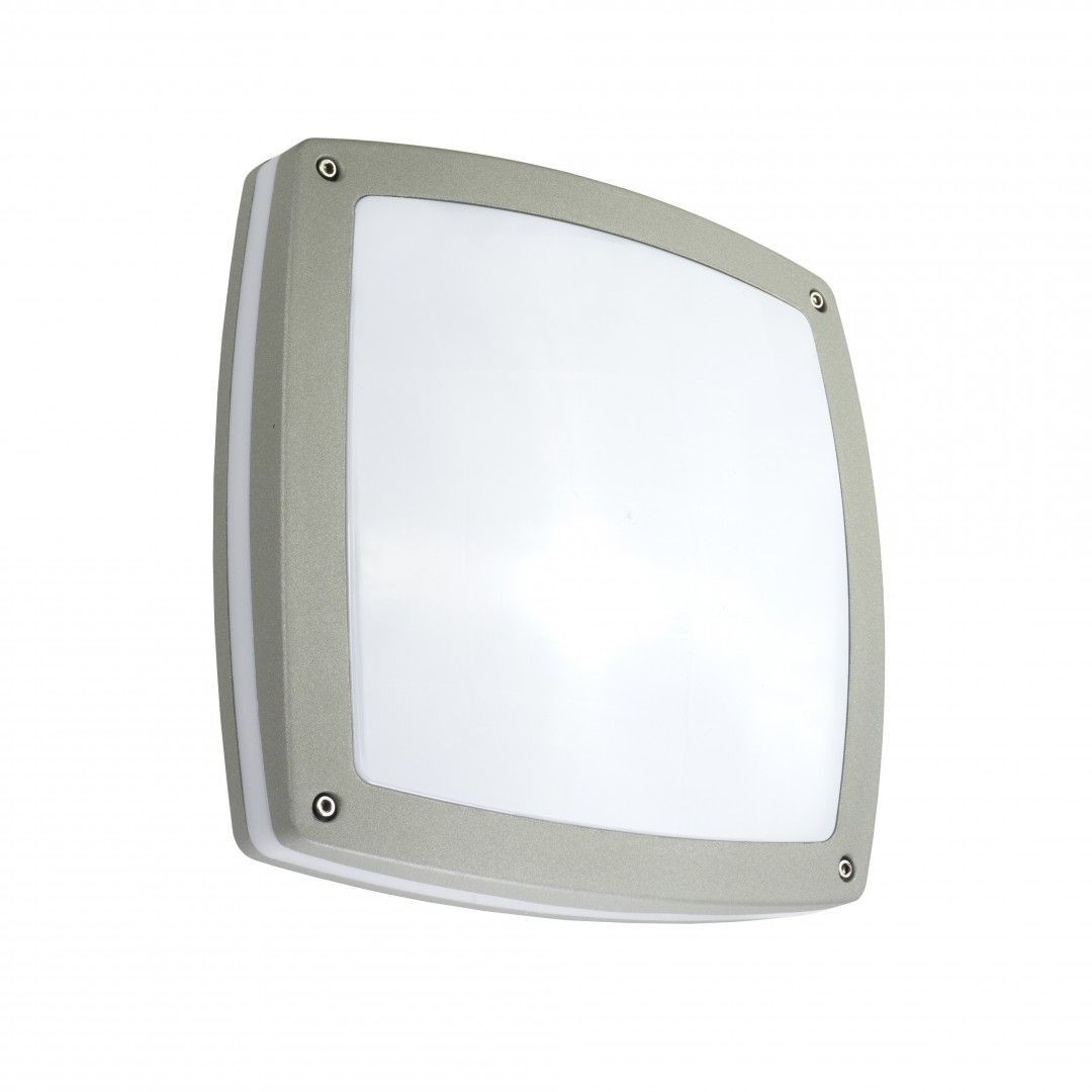 Lampa sufitowa zewnętrzna Nex srebrna 2 x E27 x 20W IP44 SU-MA