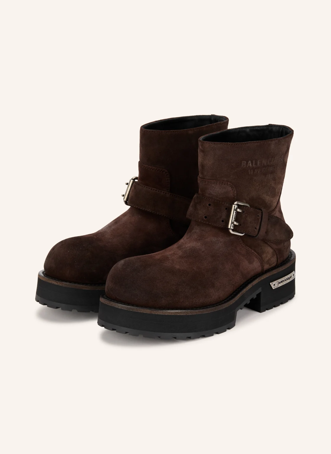BALENCIAGA Plateau-Boots