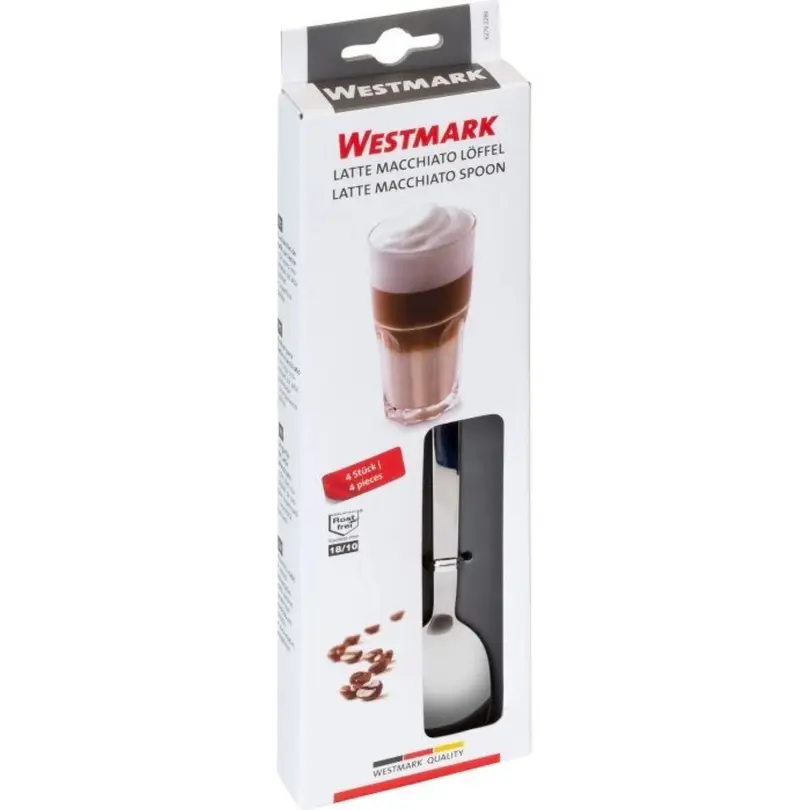Latte Macchiatolöffel-Set 4-teilig Lattema
