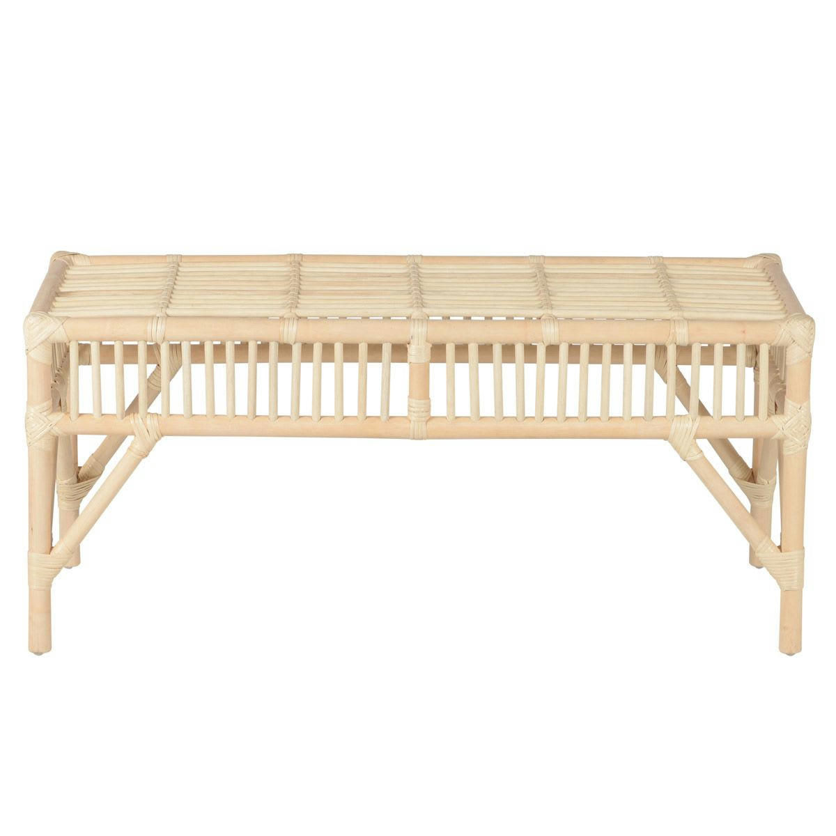 BALI - Banc en rotin 98 cm