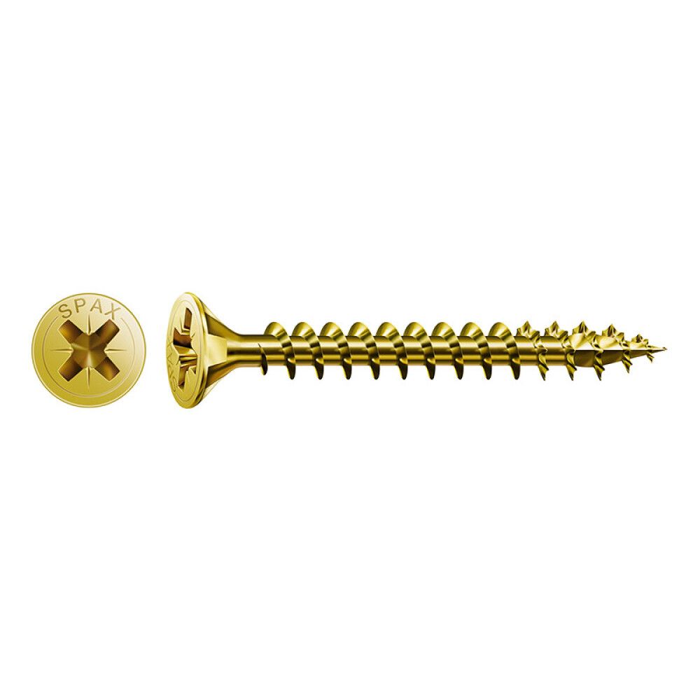 SPAX SENKHODE GUL 4X45, M 40 STK