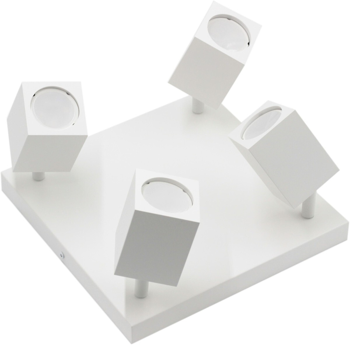Lampa sufitowa biała Quantus 4xGU10x40W wym: 15x26x26 cm IdeaLED
