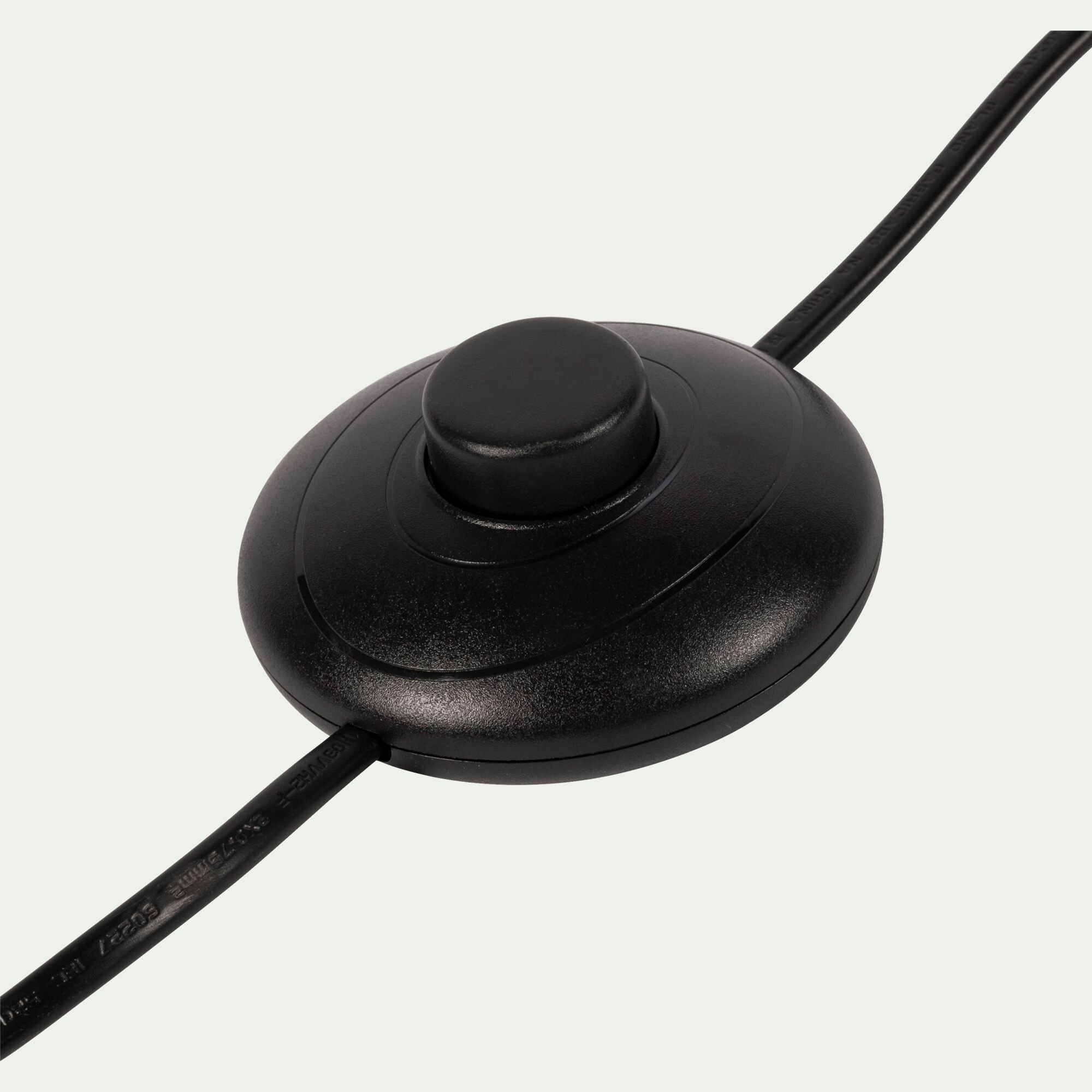MIKY - Pied de lampadaire en métal - H140cm noir