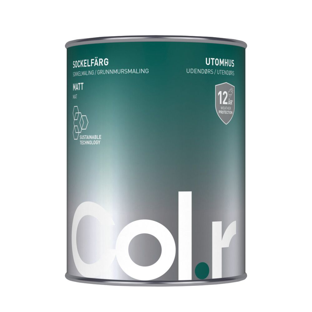 FASADEMALING COL.R GRÅ 1L