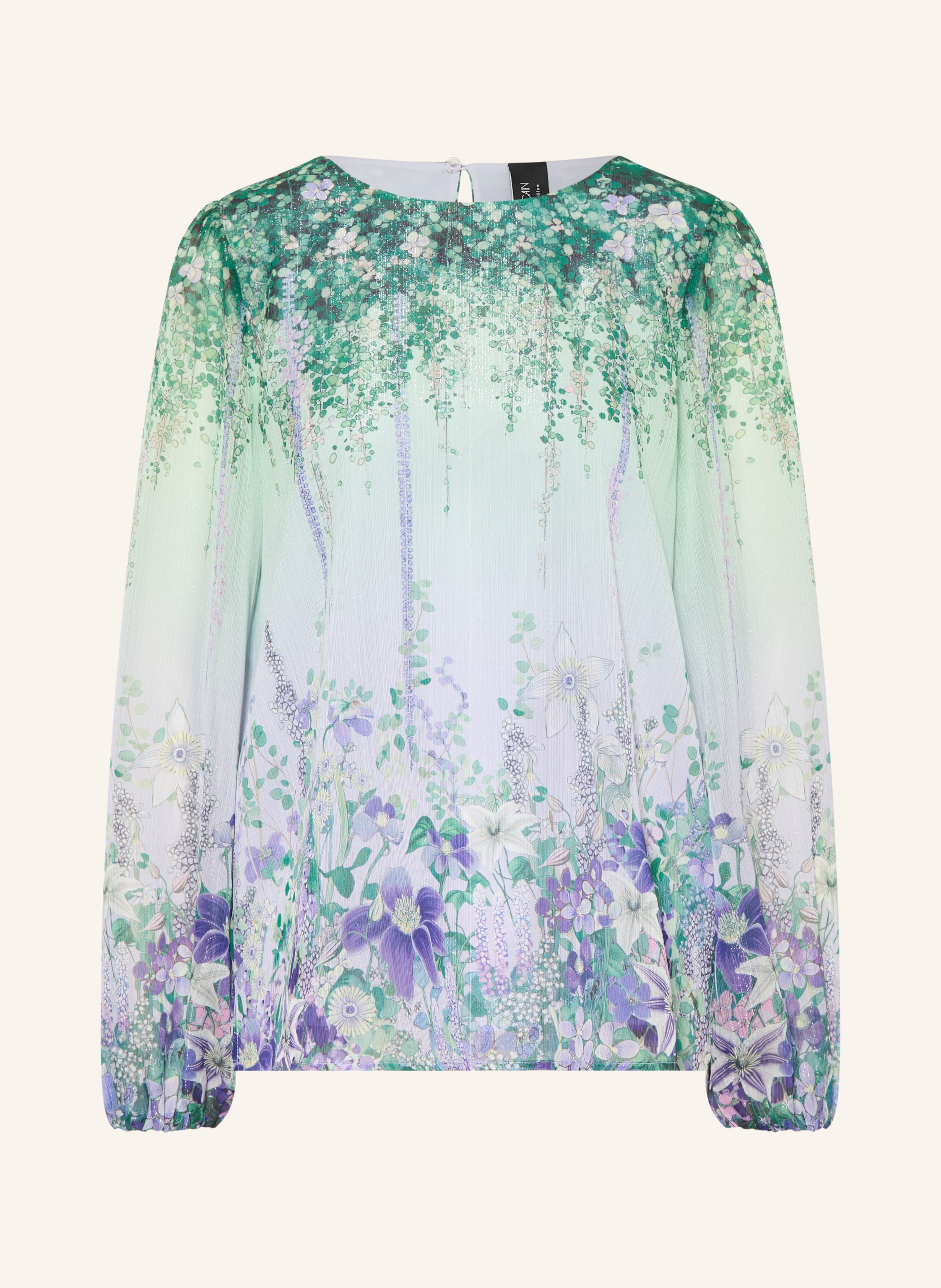 MARC CAIN Blusenshirt mit Glitzergarn
