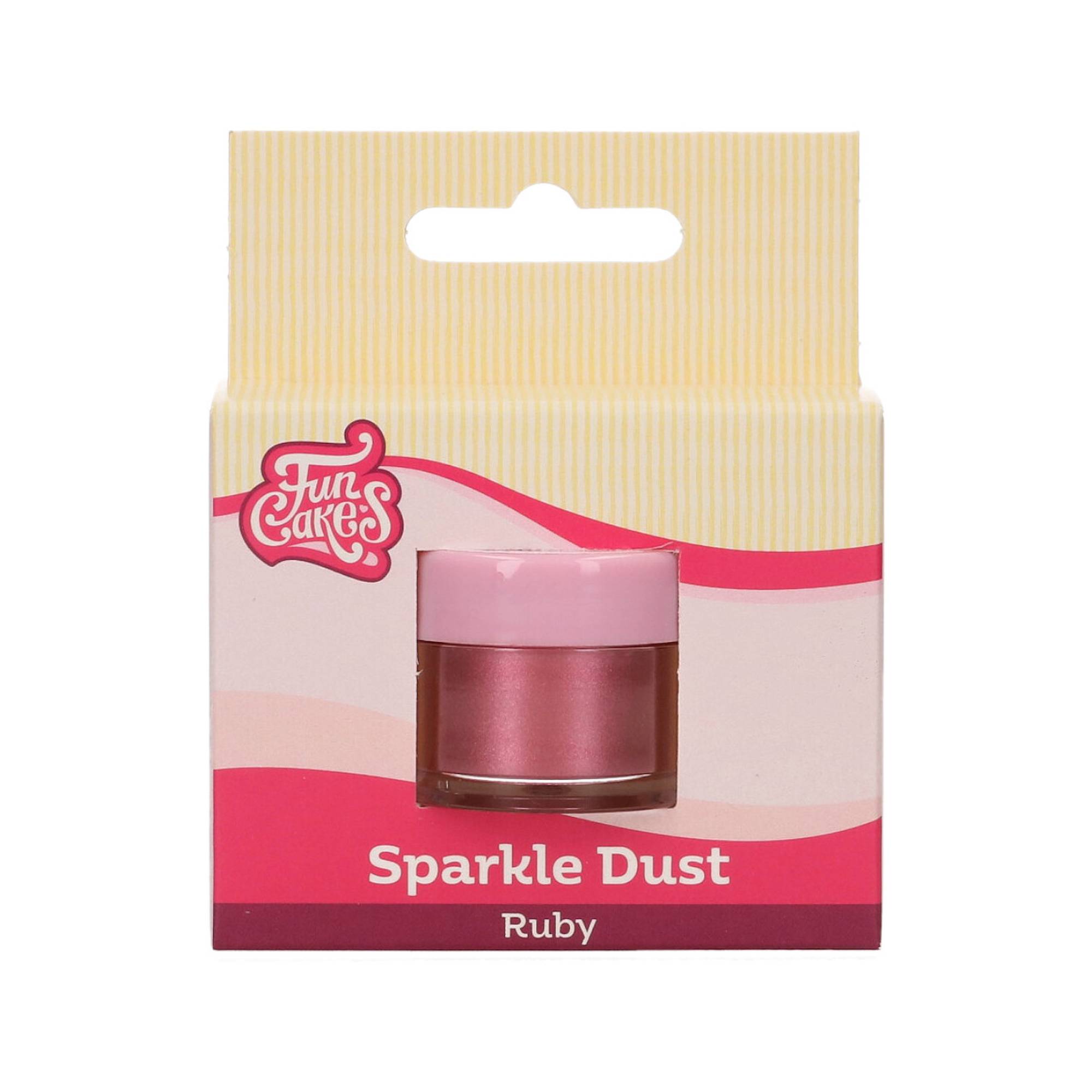 FunCakes Ruby Red Sparkle Dust 3.5g