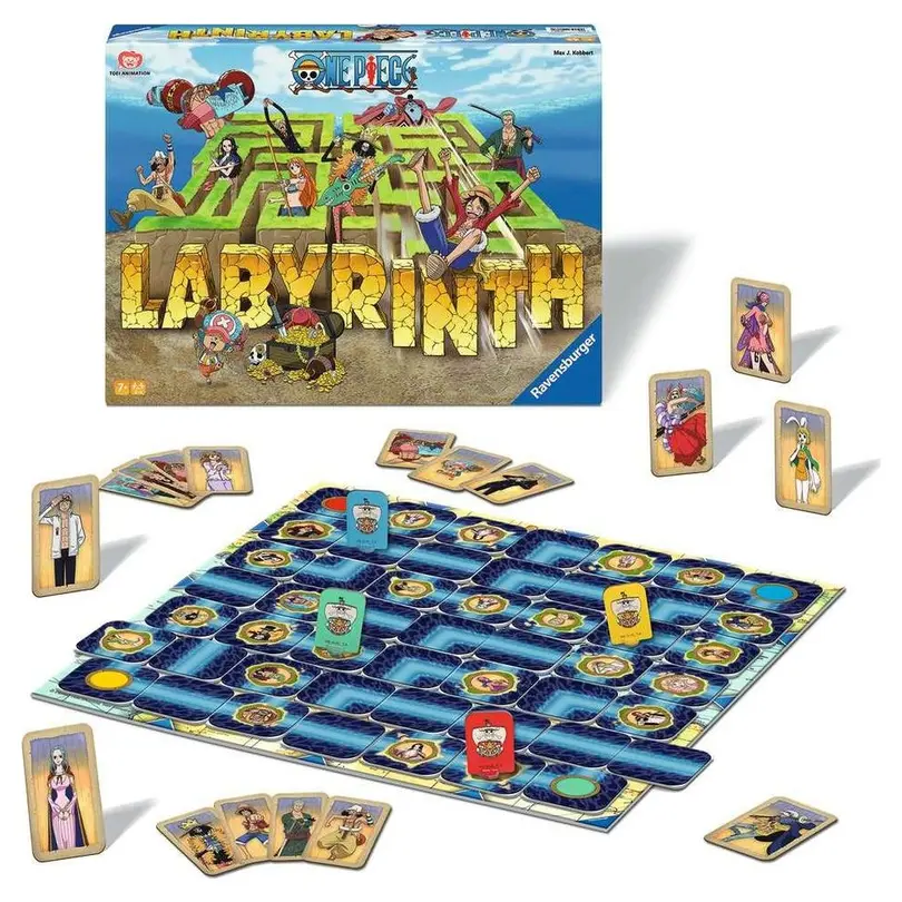 Familienspiel 64-teilig Labyrinth One Piece