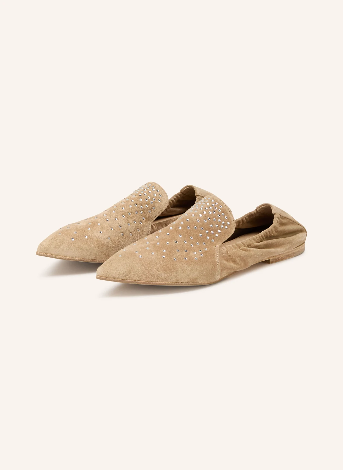 KENNEL & SCHMENGER Ballerinas GRETA mit Schmucksteinen