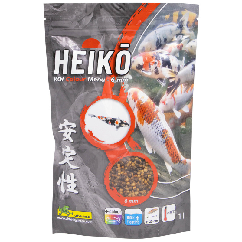 Nourriture pour carpes Heiko Koï Colour Menu 1 L