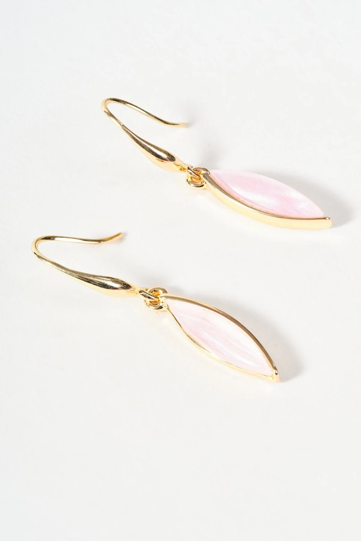 Pink Drop Earrings
