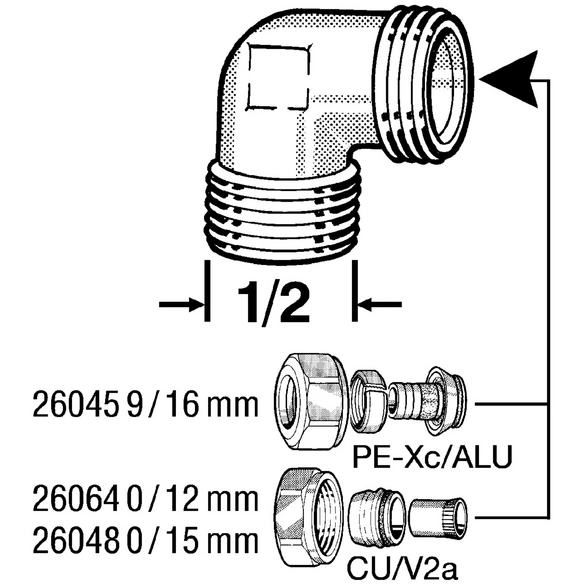 Schraubsystem, Messing