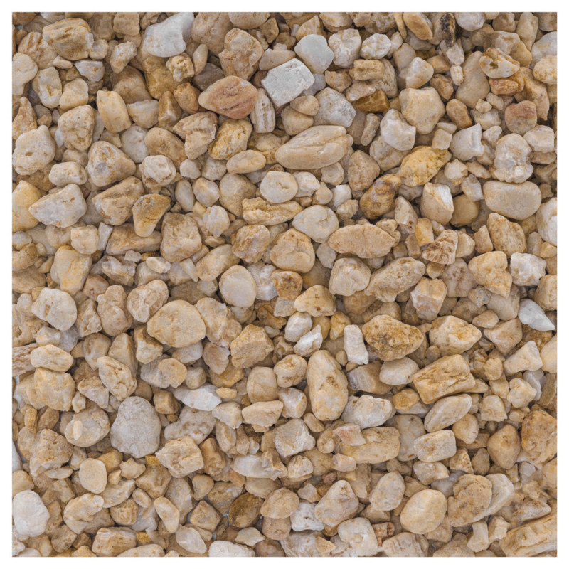 Gravier Mediterrané rose beige 5-12 mm 20 kg COBO GARDEN