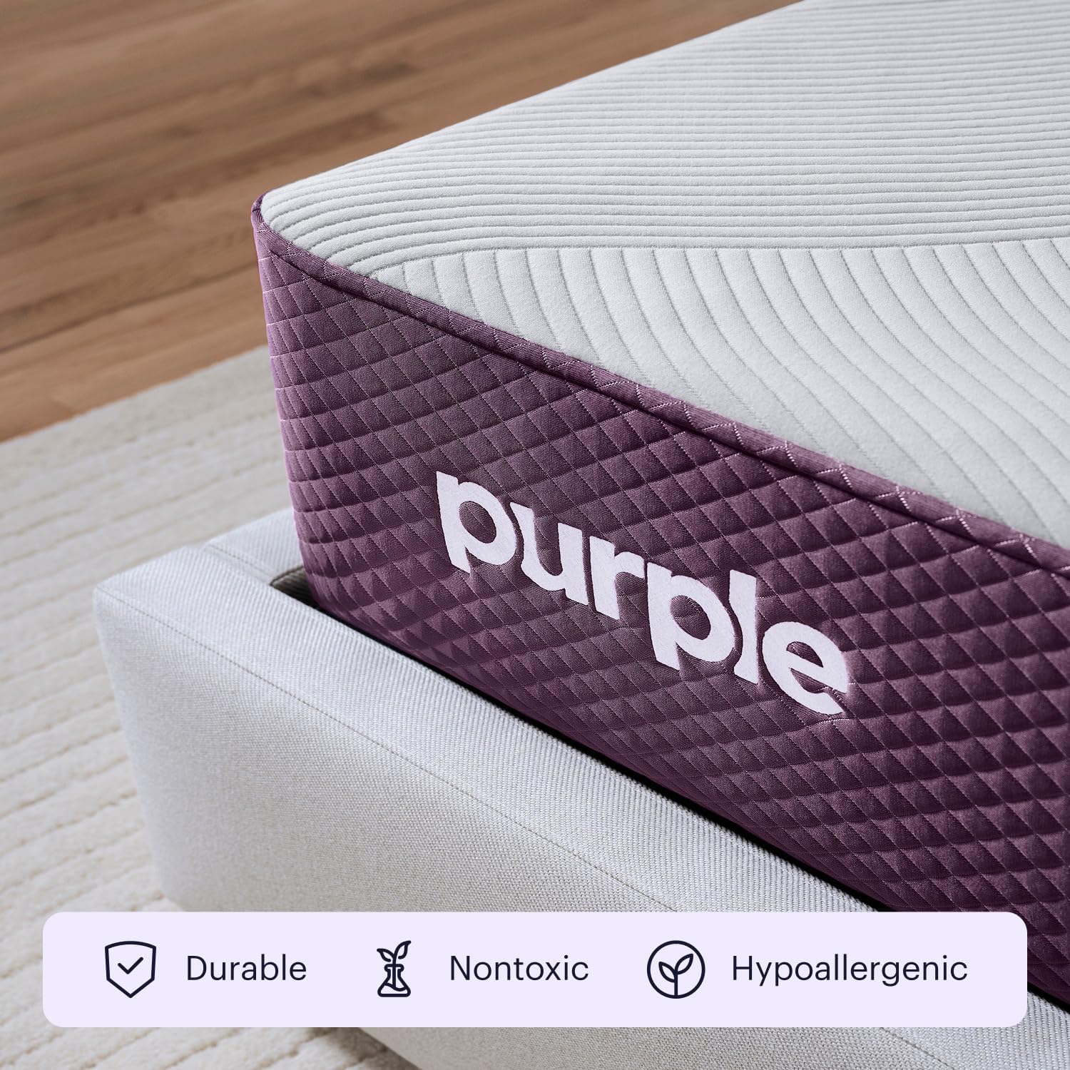 Purple Restore Mattress (Soft) – Queen, GelFlex Grid, Better Than Memory Foam, Temperature Neutral, Responsiveness, Breathability, Made in USA