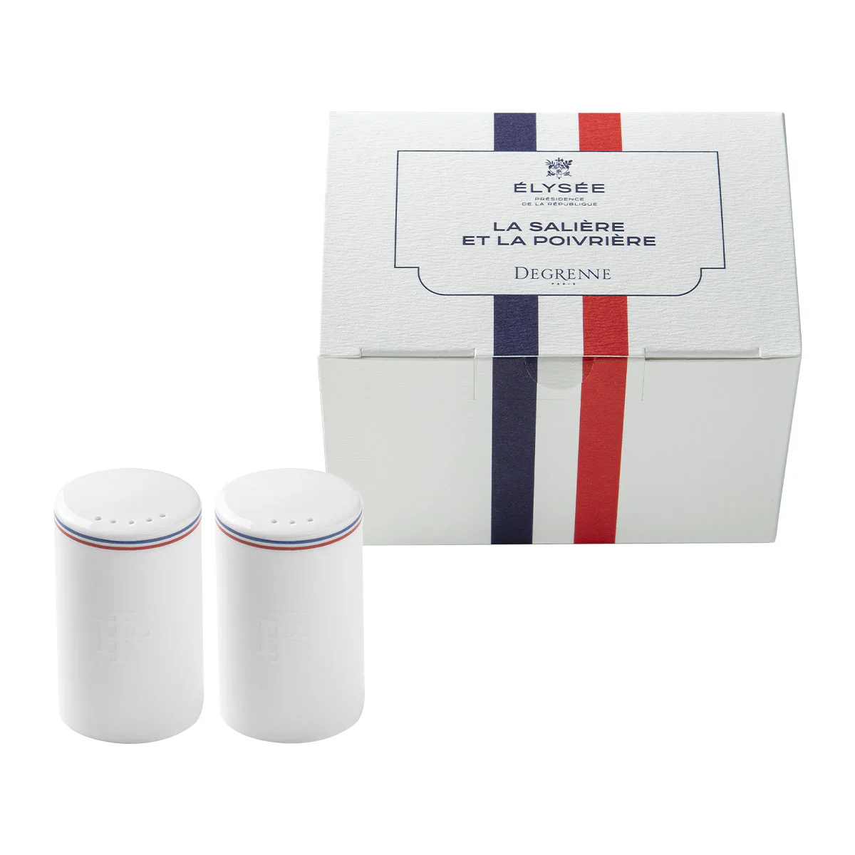 Coffret salière et poivrière République française