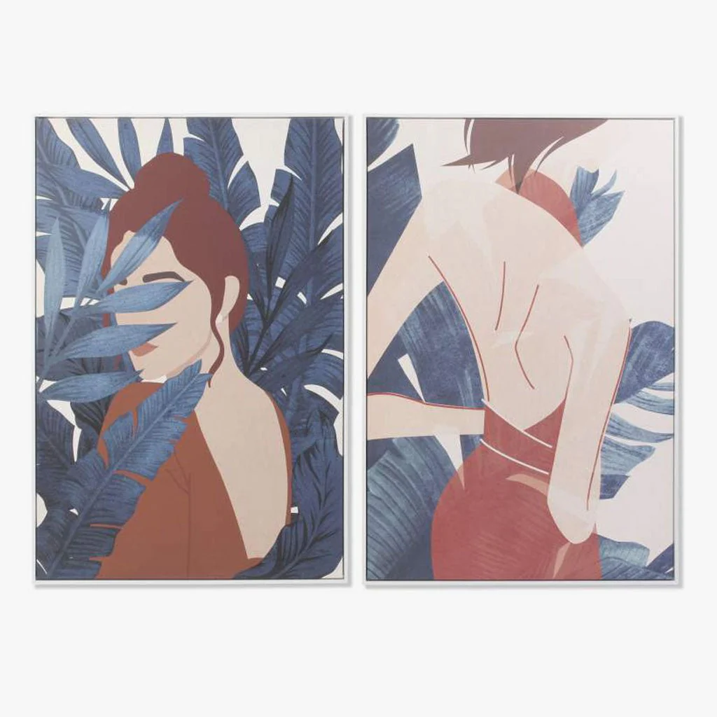 Quadro Tropical Feminino 2A