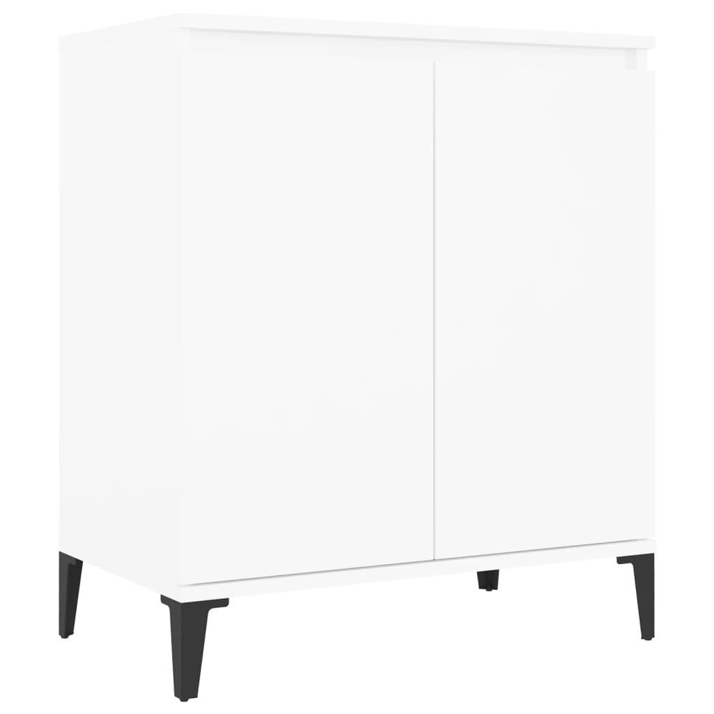 Szafka Biała z Drzwiami 60x35x70 cm do Salonu Pokoju Sypialni