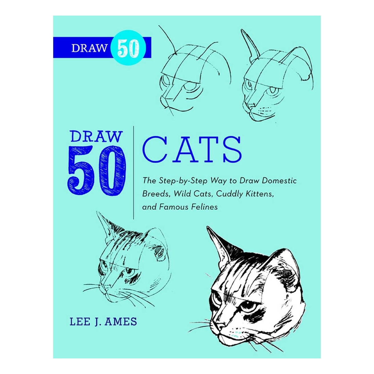 Draw 50 Cats Book