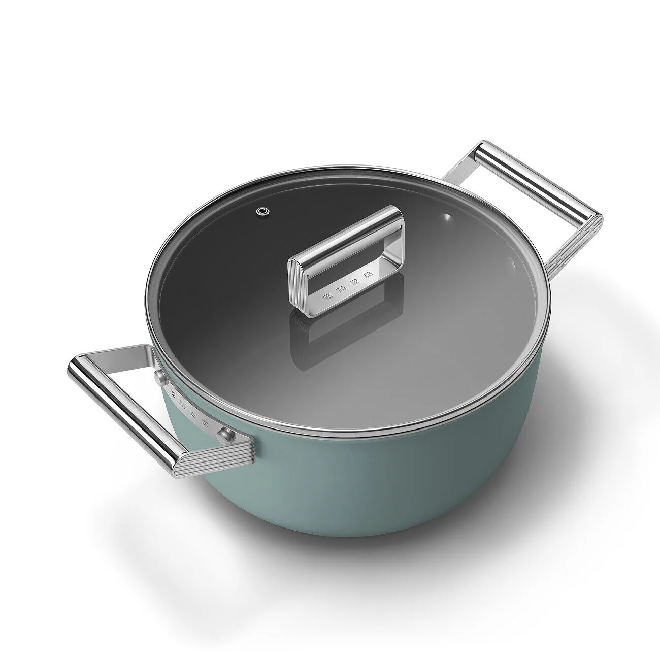 Casserole Pan 24cm with Lid Emerald Green