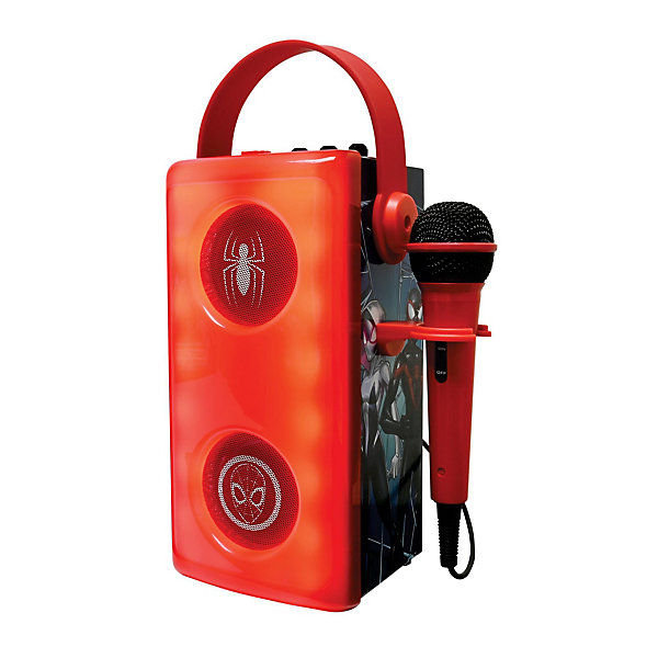 Enceinte Bluetooth lumineuseavec micro Spiderman