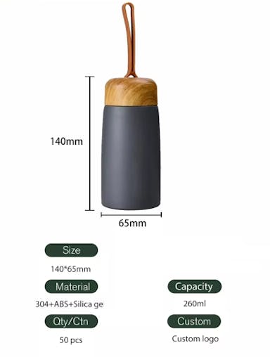 NNEOBA Stainless Steel Insulated Thermos Flask