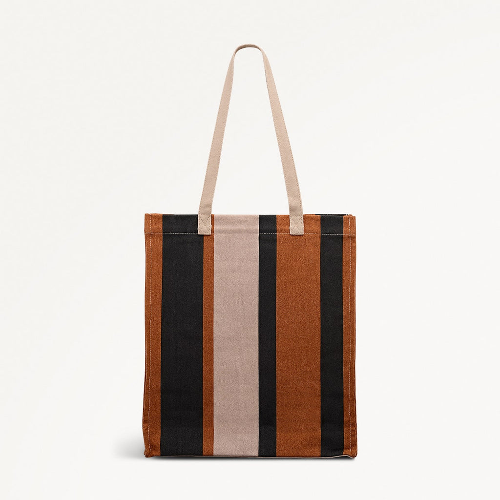 Stripe - Medium Open Top Tote