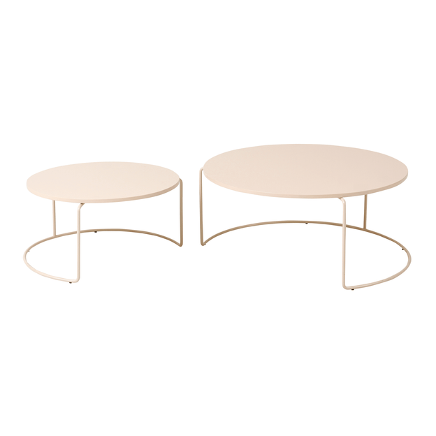 MESA DE CENTRO CONJUNTO COM 2 PEÇAS LOOP